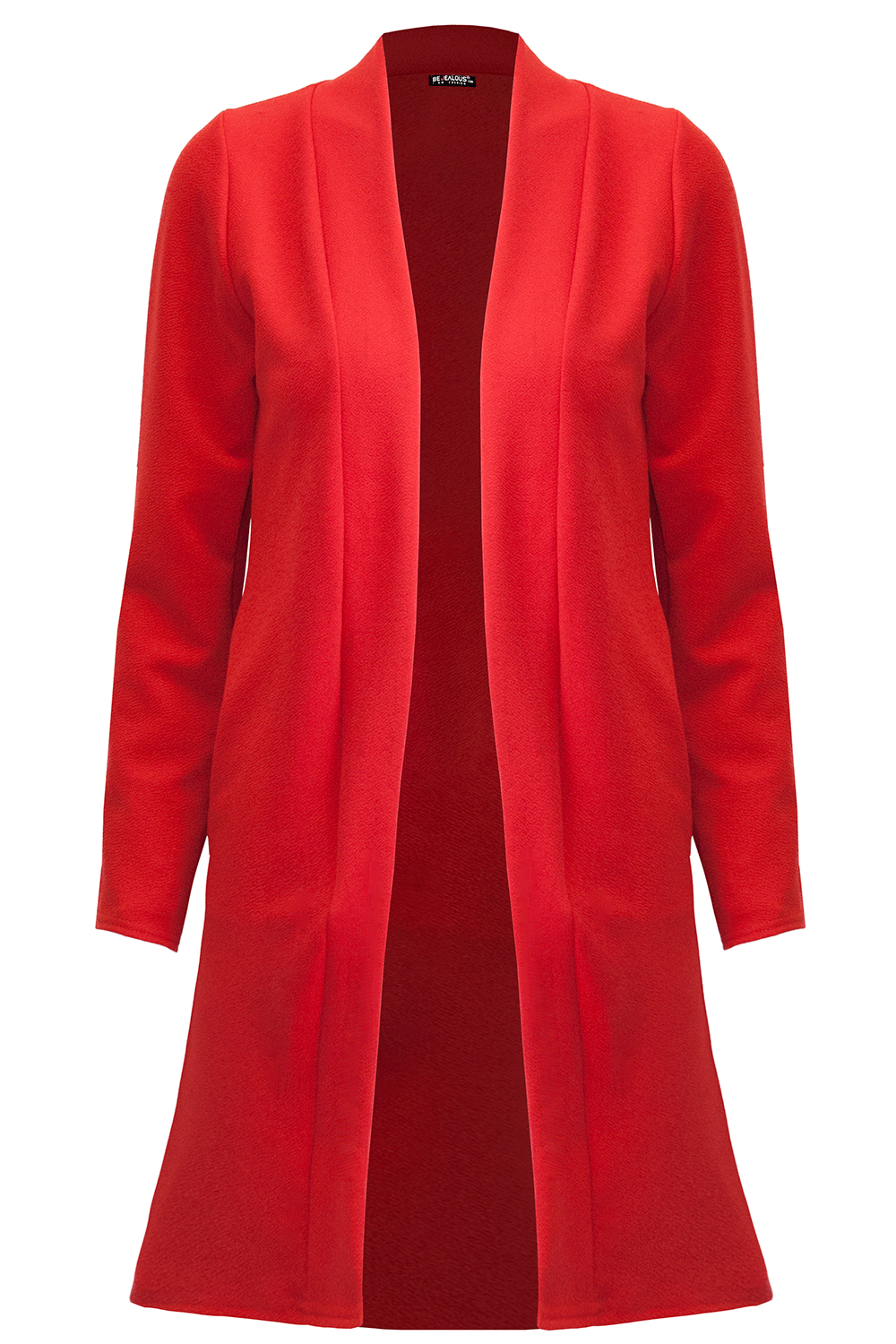 Megan Open Front Longline Cardigan - bejealous-com