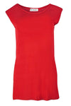 Millie Side Split Oversized Basic Vest Top - bejealous-com