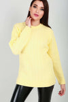 Long Sleeve Mint Cable Knit Jumper - bejealous-com