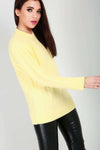 Long Sleeve Mint Cable Knit Jumper - bejealous-com