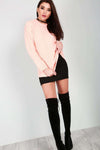 Long Sleeve Mint Cable Knit Jumper - bejealous-com