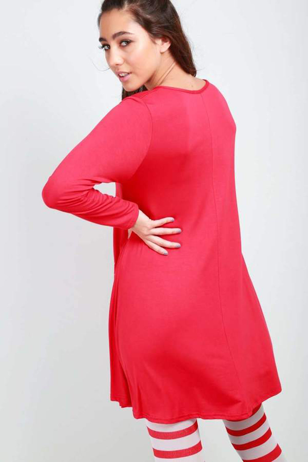 Christmas Reindeer Swing Dress