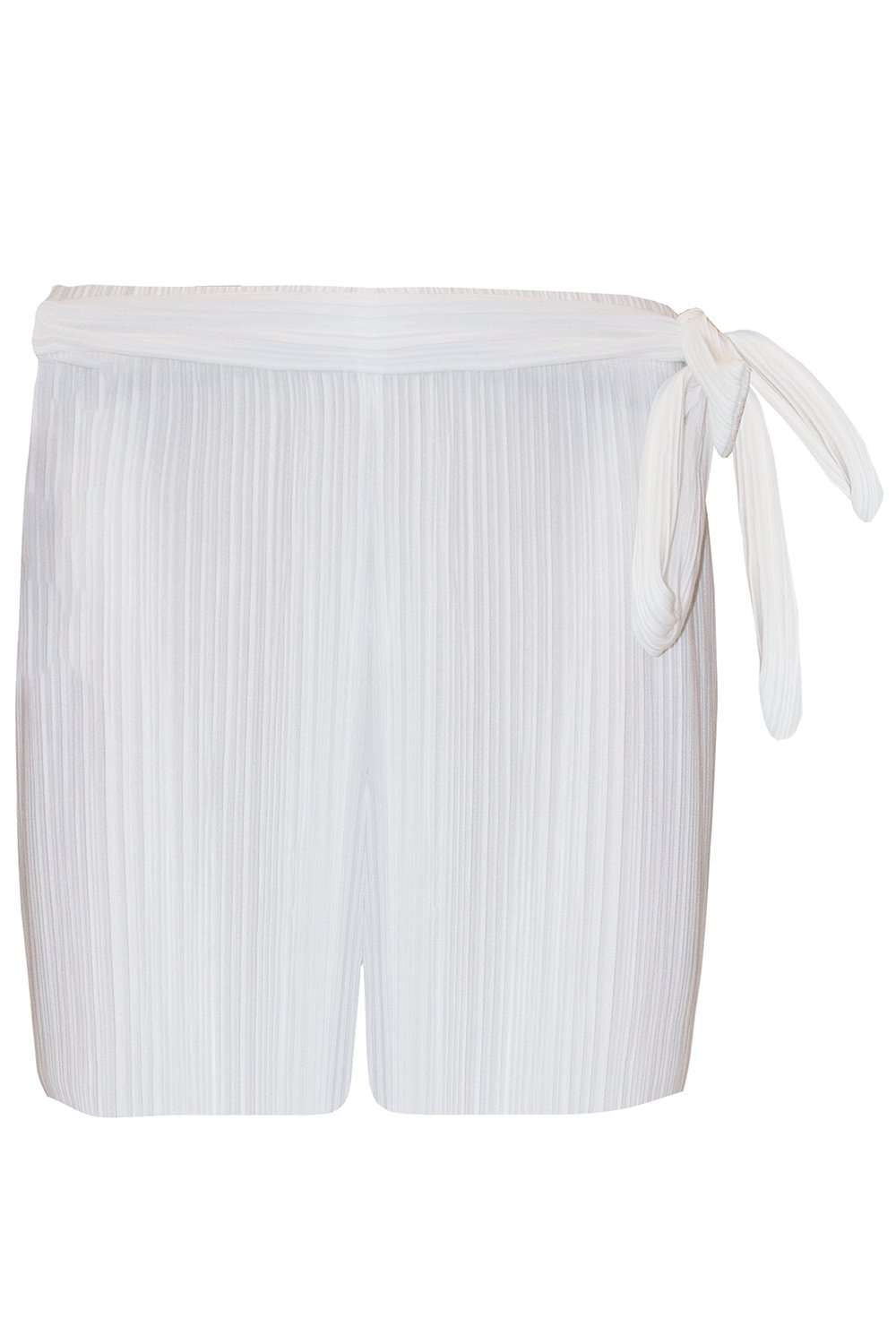 Nikki High Waisted Paper Bag Pleated Shorts - bejealous-com