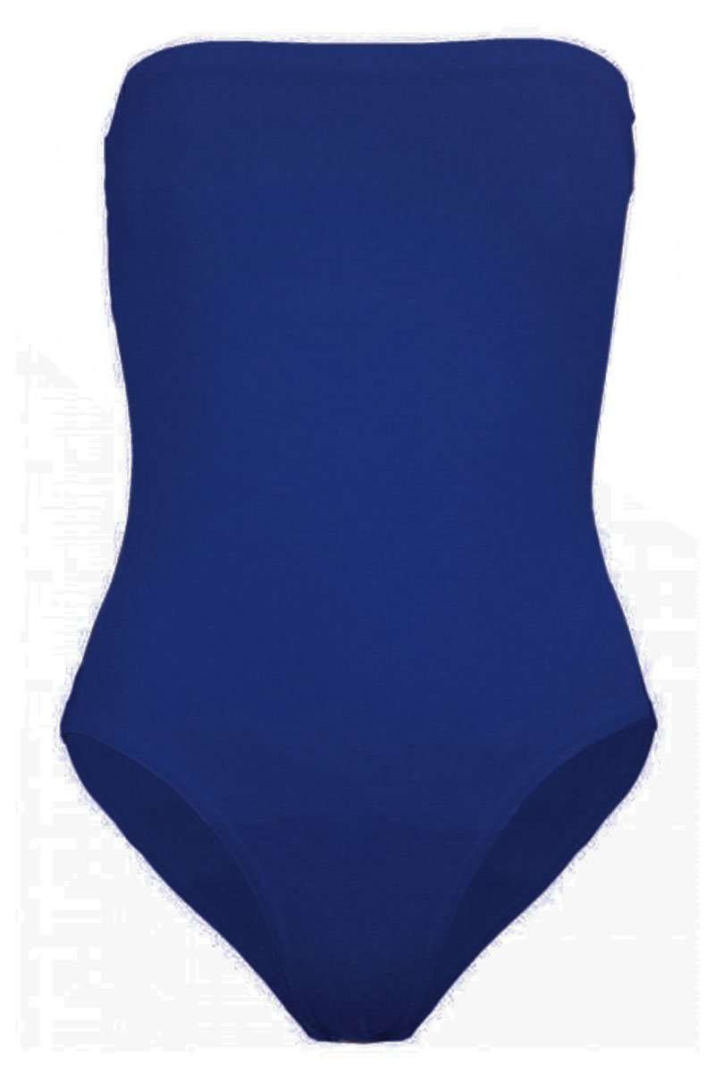 Nina Boob Tube Plain Stretch Bodysuit - bejealous-com