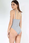 Olivia Plunge Neck Basic Jersey Bodysuit - bejealous-com