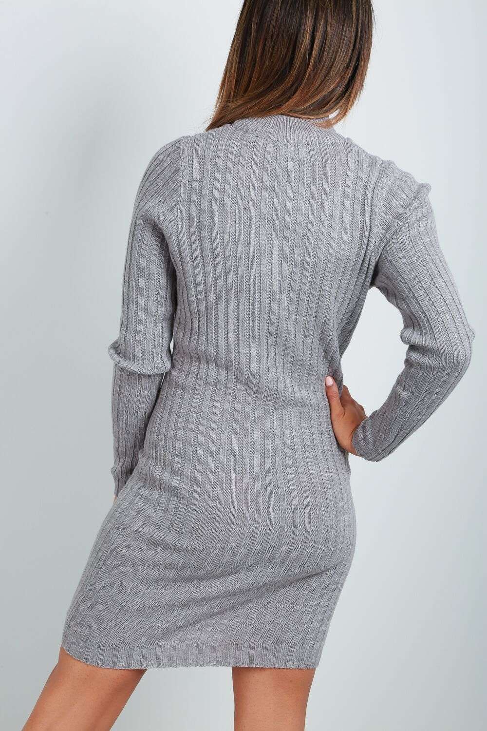 Orla Choker Neck Bodycon - bejealous-com