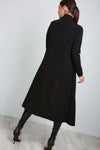 Paris Long Sleeve Floral Embroidered Maxi Jacket - bejealous-com