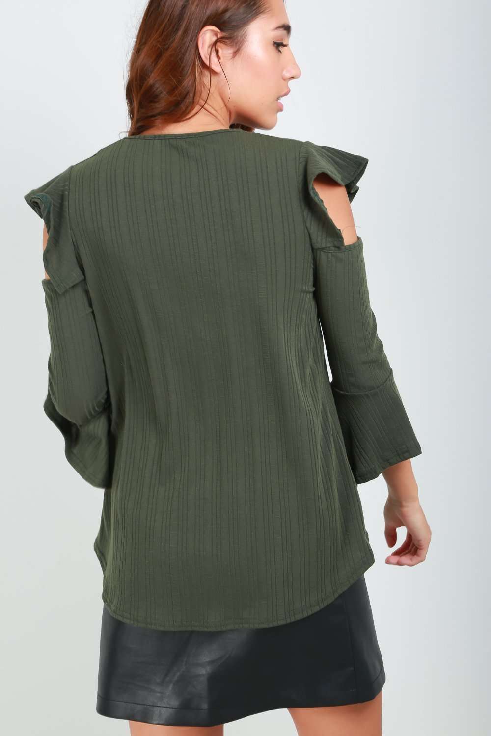 Phoebe Cold Shoulder Top - bejealous-com