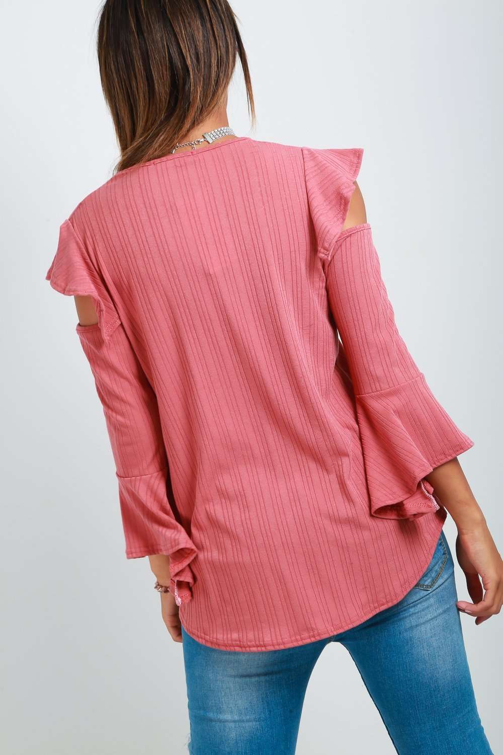 Phoebe Cold Shoulder Top - bejealous-com