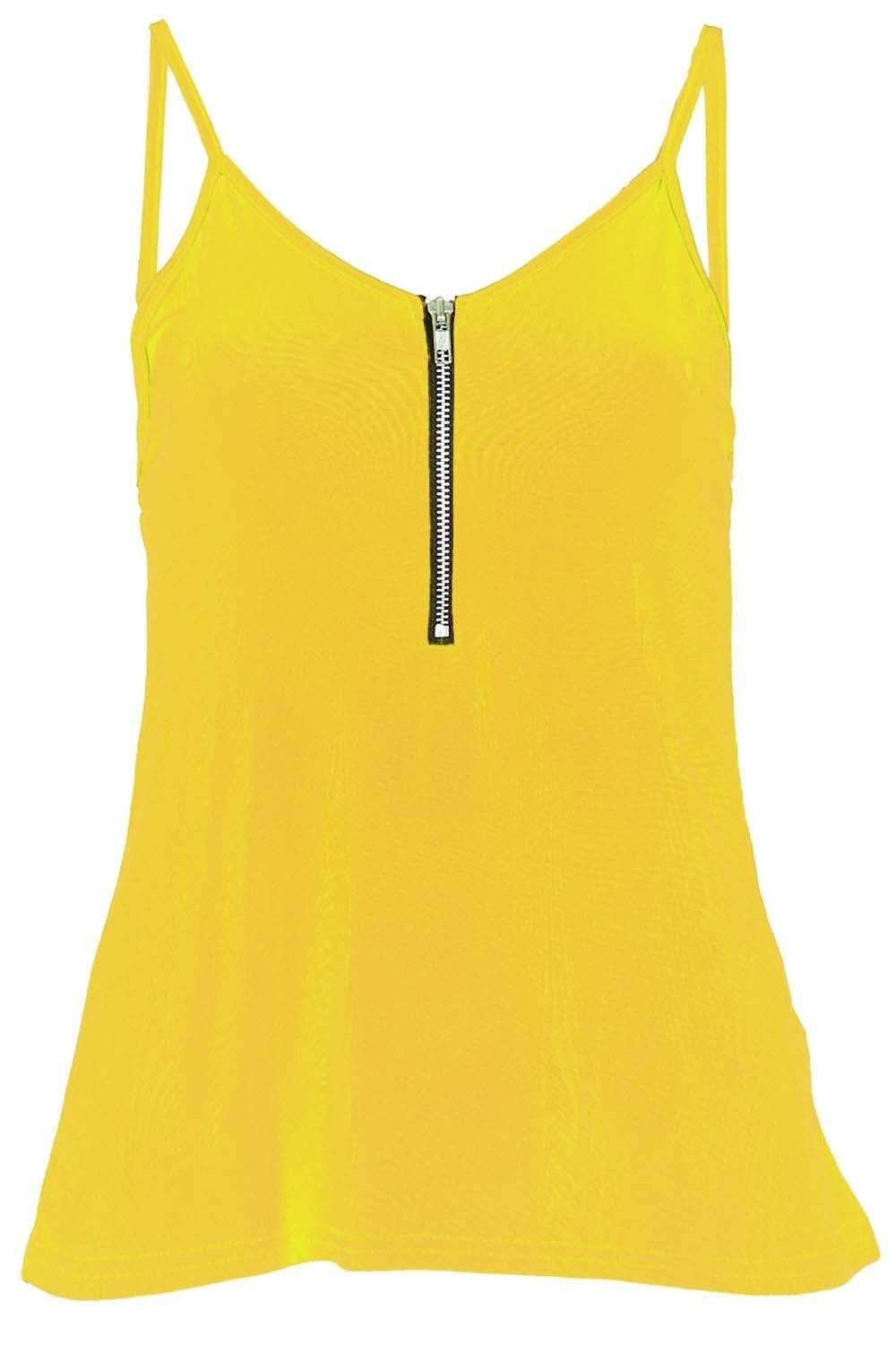 Plain Beige Strappy Basic Jersey Cami Swing Top - bejealous-com