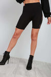 Red Lace Insert Basic Jersey Cycling Shorts - bejealous-com