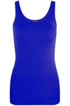 Reena Ribbed Knitted Basic Vest Top - bejealous-com
