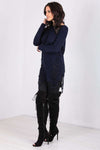Ria Chunky Knit Oversized Ripped Jumper - bejealous-com