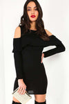 Ricki Cold Shoulder Bodycon - bejealous-com