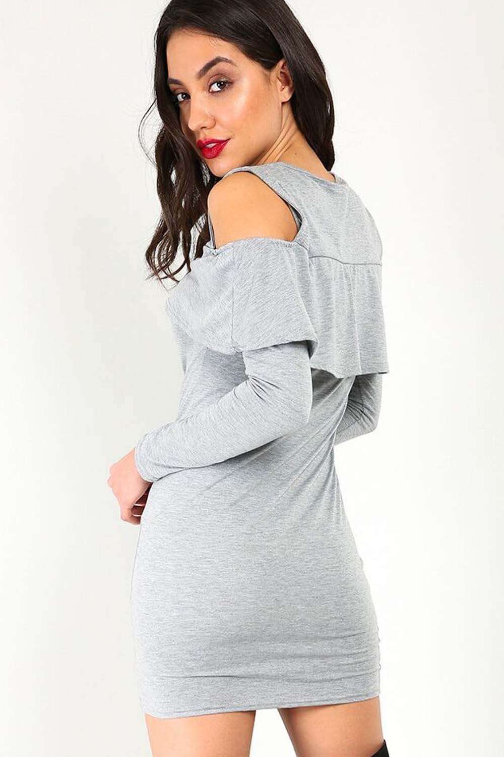 Ricki Cold Shoulder Bodycon - bejealous-com