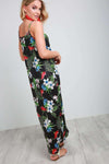 Rita Strappy Floral Print Maxi Dress - bejealous-com