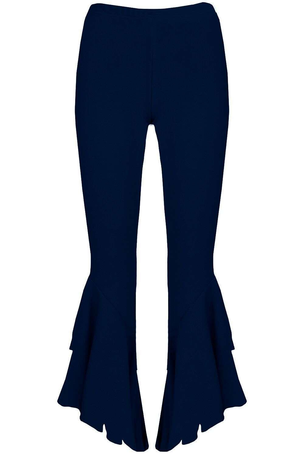 Ruby Frill Hem Trousers - bejealous-com