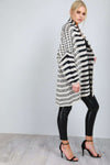 Sadie Oversized Chunky Knit Marl Cardigan - bejealous-com