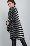 Sadie Oversized Chunky Knit Marl Cardigan - bejealous-com