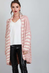 Sadie Oversized Chunky Knit Marl Cardigan - bejealous-com