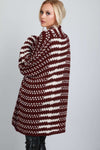 Sadie Oversized Marl Knit Long Sleeve Cardigan - bejealous-com