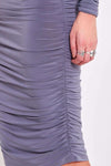 Sallie Long Sleeve Crop Top & Skirt Co Ord - bejealous-com