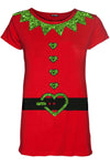 Santa Costume Graphic Print Tshirt - bejealous-com