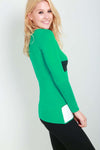 Santa Costume Long Sleeve Top - bejealous-com