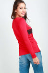 Santa Costume Long Sleeve Top - bejealous-com