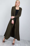 Saskia Long Sleeve Waterfall Maxi Cardigan - bejealous-com