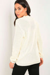 Sassiah Choker Neck Jumper - bejealous-com