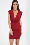 Shyann Multiway Ruched Bodycon Dress - bejealous-com