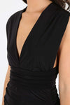Shyann Multiway Ruched Bodycon Dress - bejealous-com