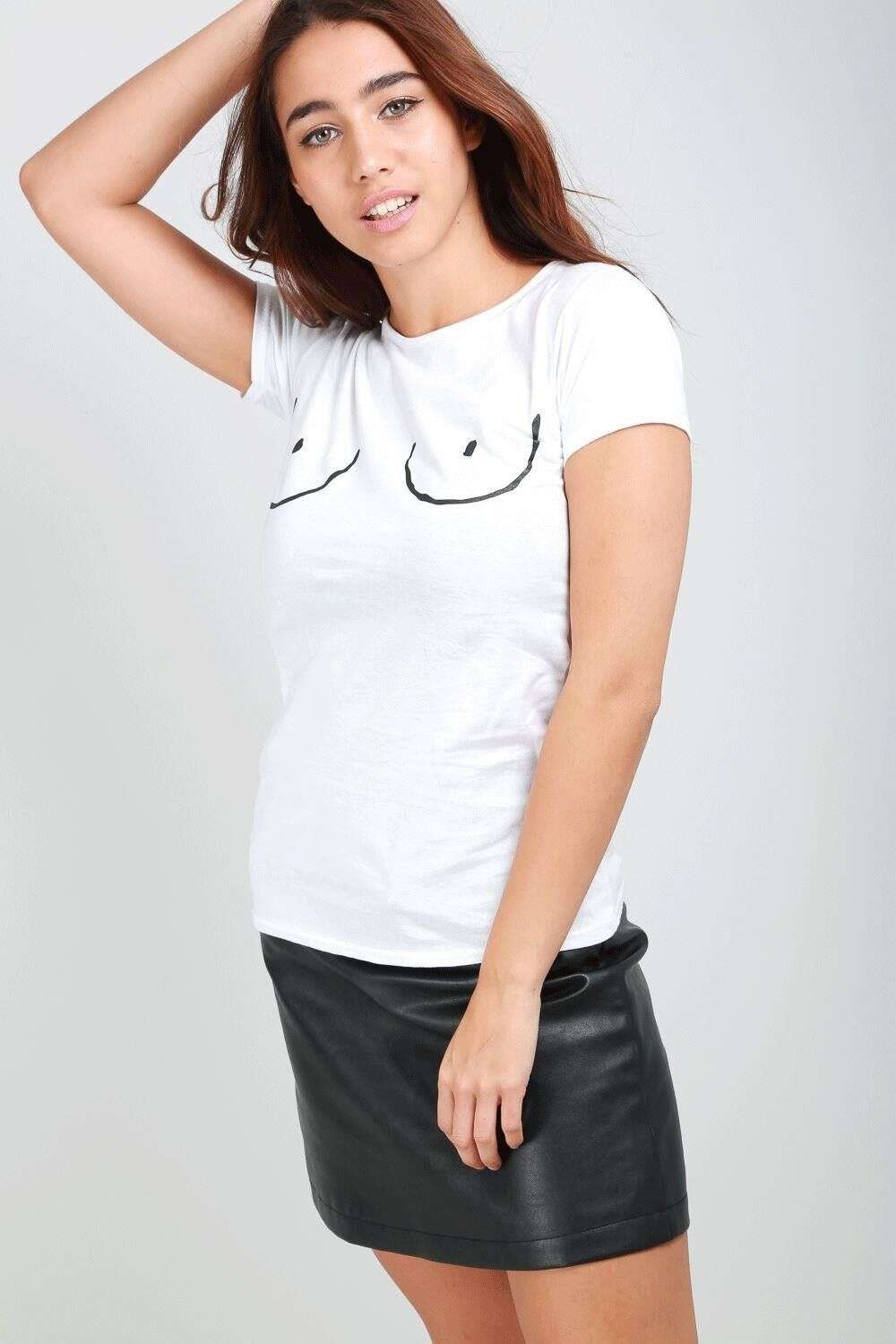 Sienna Graphic Print T-Shirt - bejealous-com