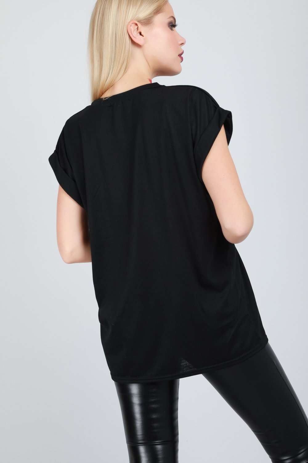 Skeleton Heart Graphic Print Baggy Tshirt - bejealous-com