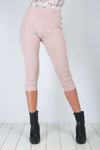 Sophie Cropped Jersey Leggings - bejealous-com