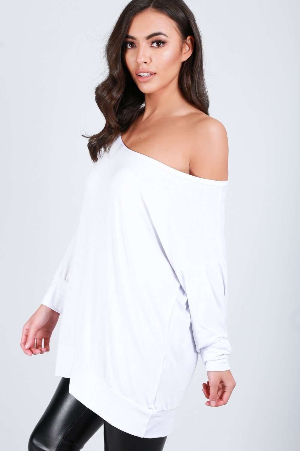 Sophie Off Shoulder Long Sleeve Top - bejealous-com