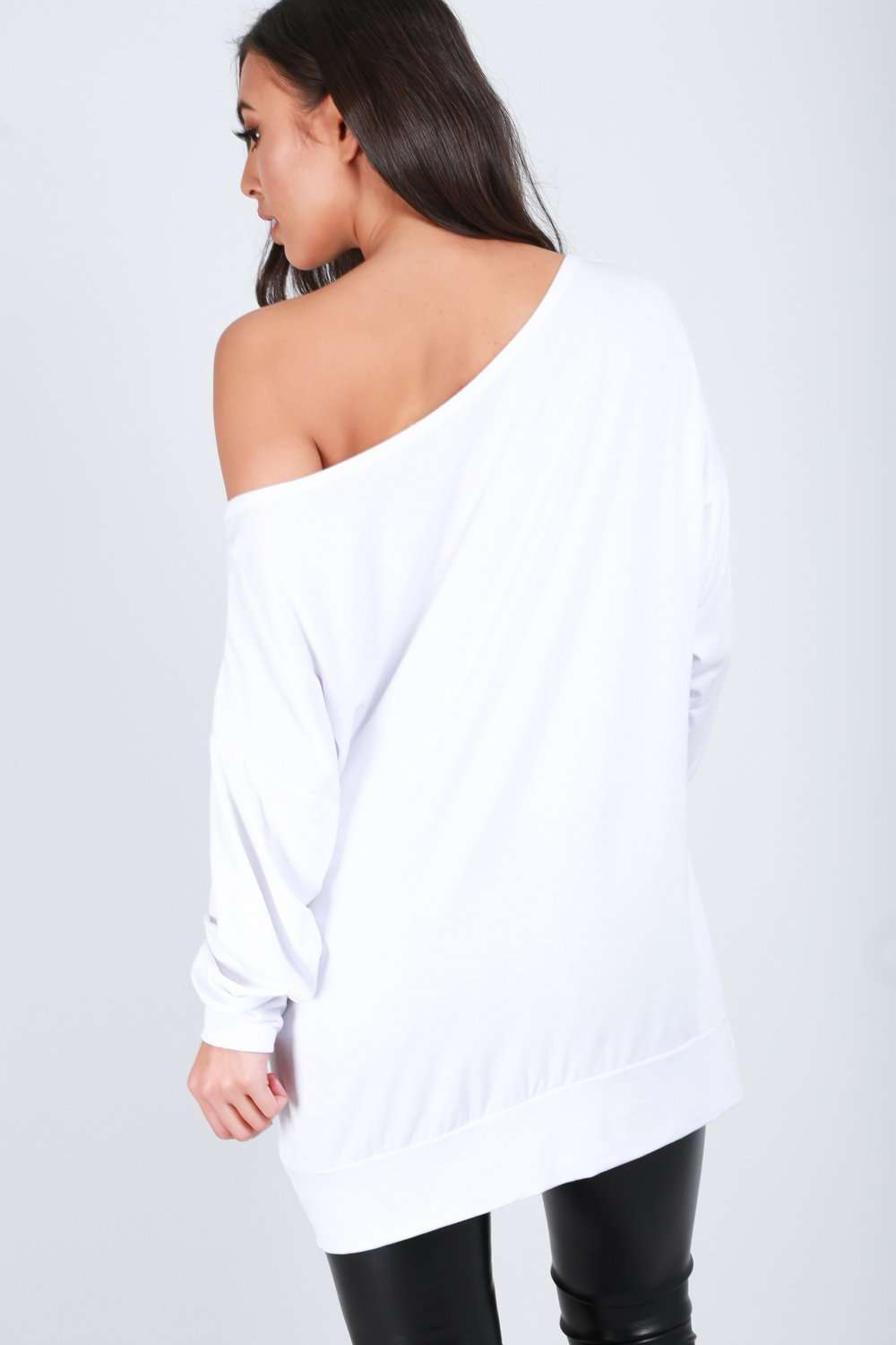 Sophie Off Shoulder Long Sleeve Top - bejealous-com
