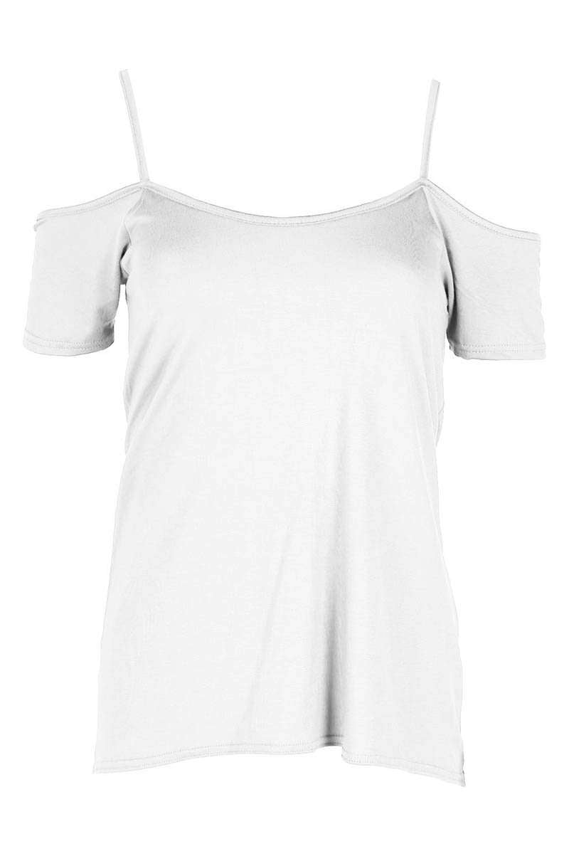 Strappy Red Tie Back Basic Jersey Cami Top - bejealous-com