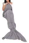Super Soft Fish Tail Knitted Mermaid Blanket - bejealous-com