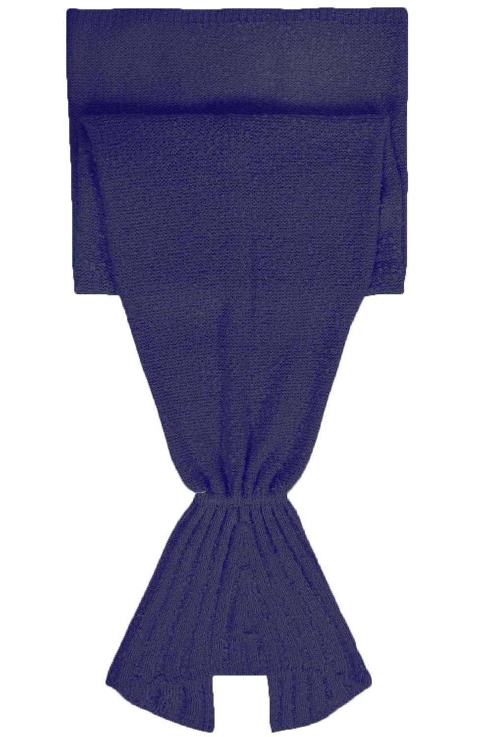Super Soft Fish Tail Knitted Mermaid Blanket - bejealous-com