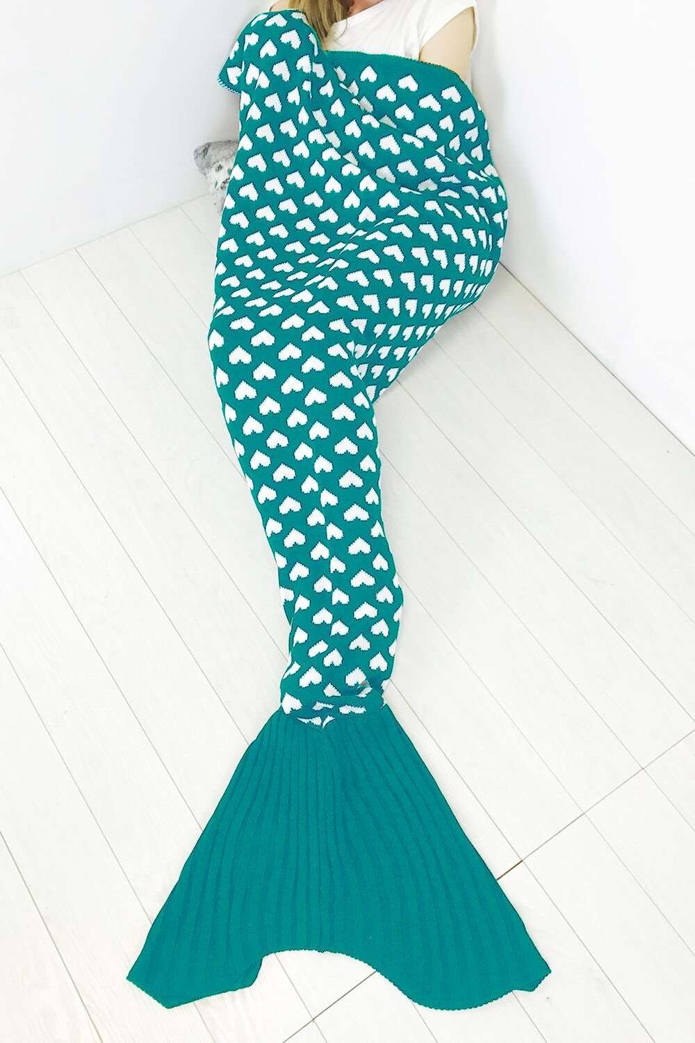 Super Soft Fish Tail Mermaid Knitted Blanket - bejealous-com