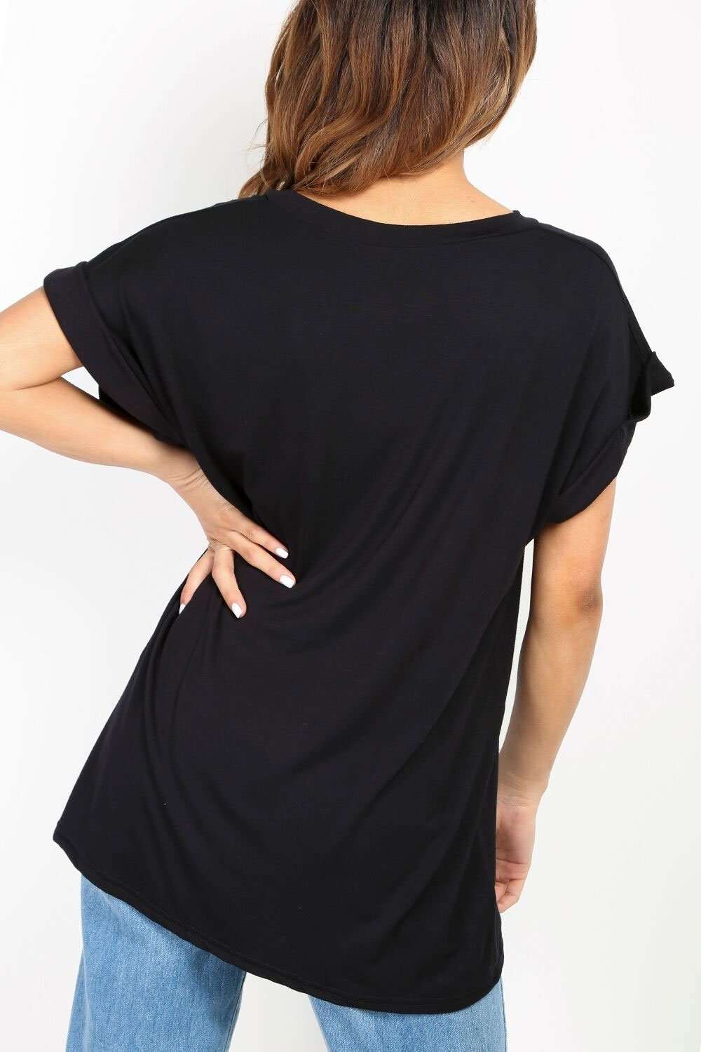 Theyda Oversized Slogan T-Shirt - bejealous-com