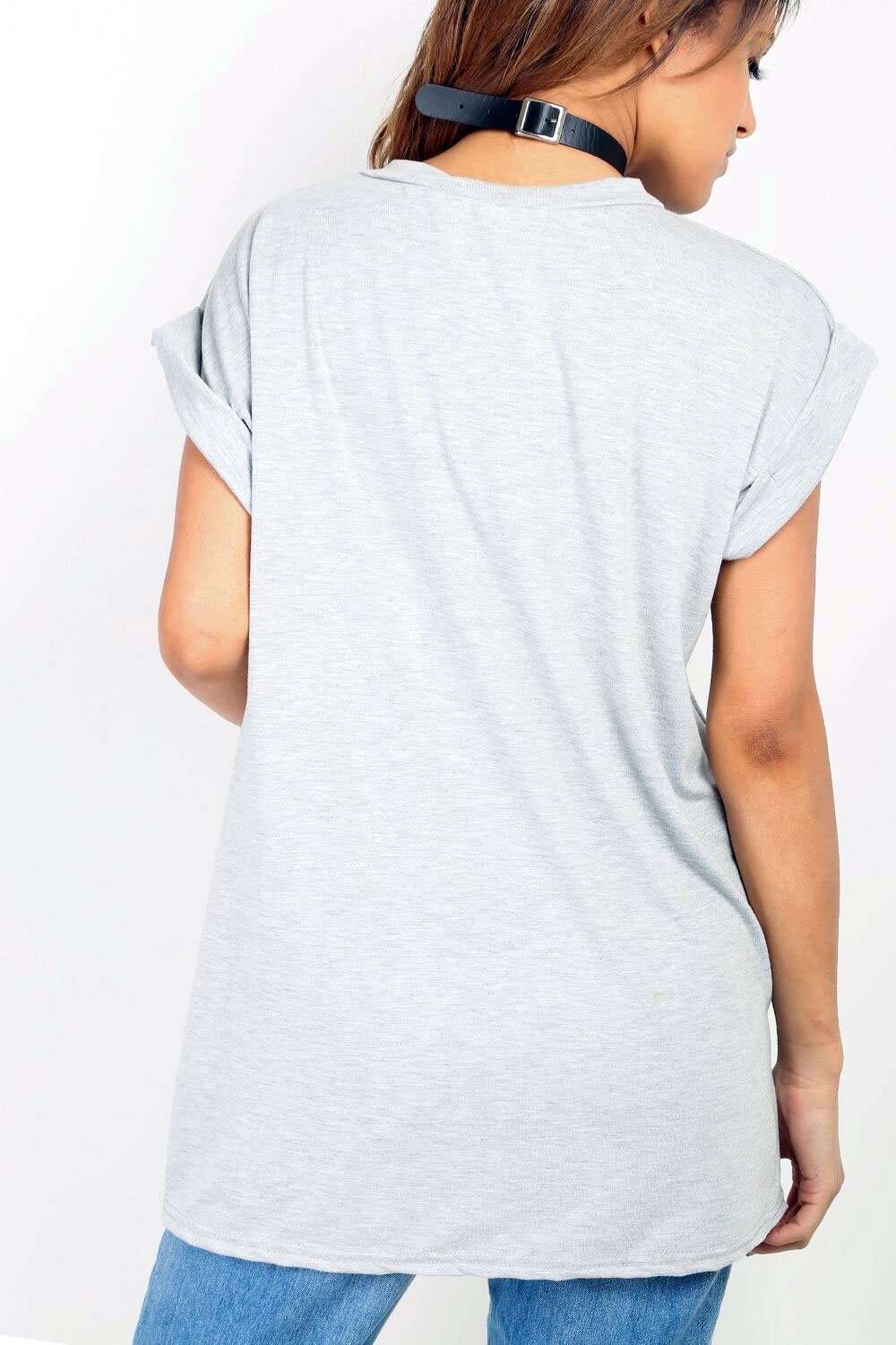 Theyda Oversized Slogan T-Shirt - bejealous-com