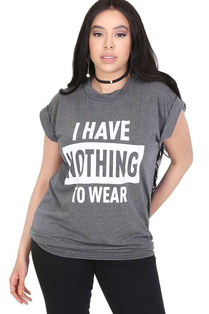 Toya Oversized Slogan Print TShirt - bejealous-com