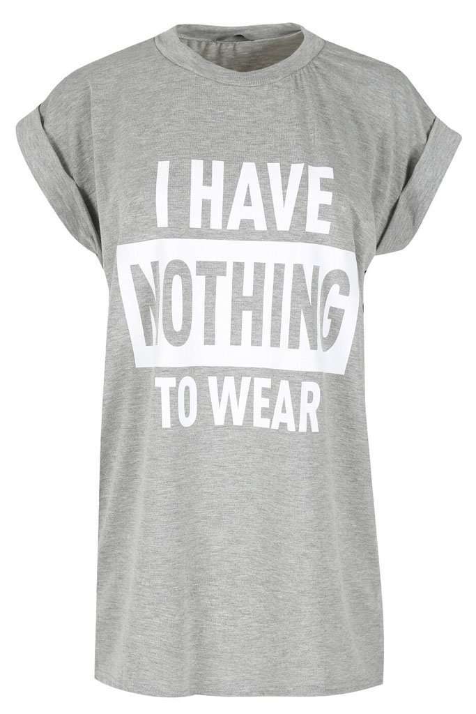 Toya Oversized Slogan Print TShirt - bejealous-com