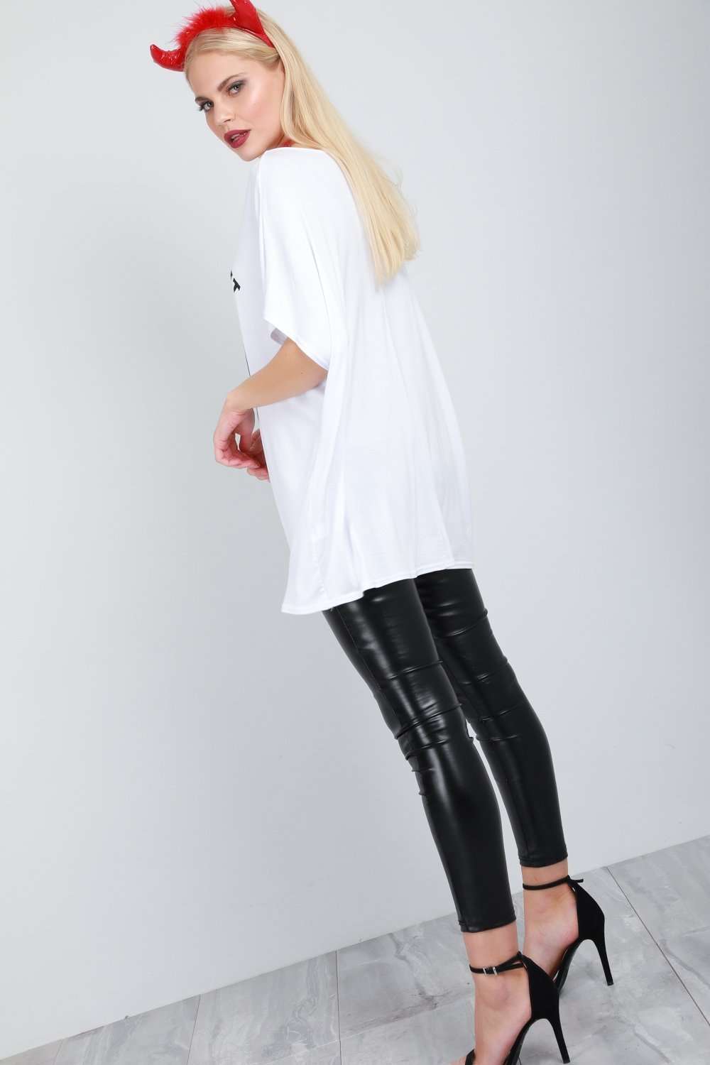 Vampire Bite Oversized Bat Wing Tshirt - bejealous-com