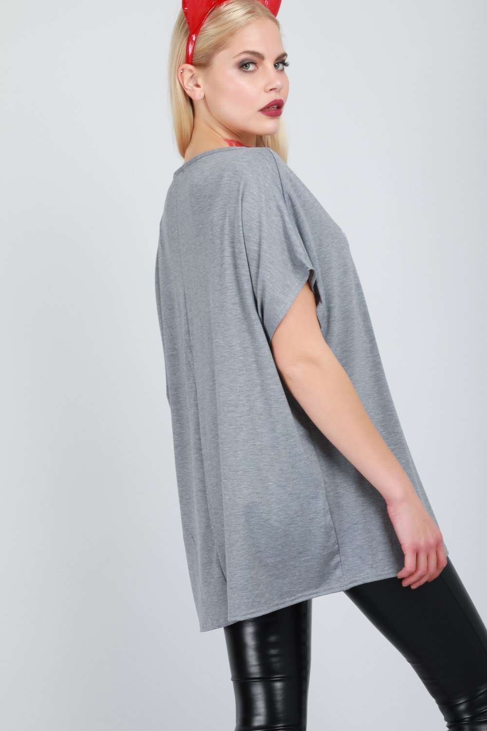 Vampire Bite Oversized Bat Wing Tshirt - bejealous-com