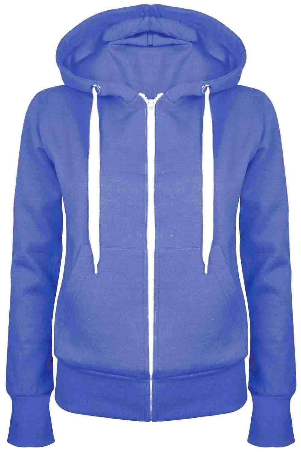 Zara Fleece Lined Zip Up Hoodie - bejealous-com