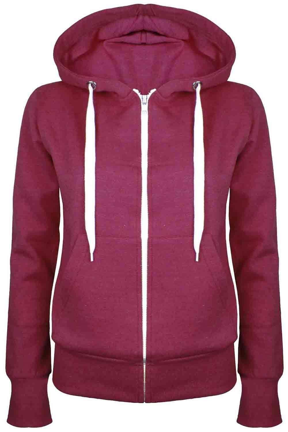 Zara Fleece Lined Zip Up Hoodie - bejealous-com